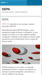 Mobile Screenshot of depa.ro